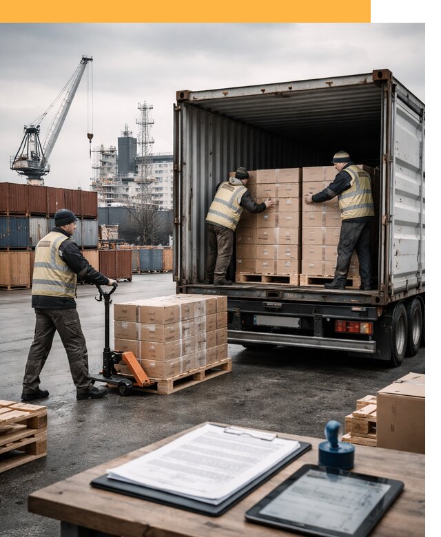 Доставка грузов из Латвии от 25560 руб, морская, авто, авиа