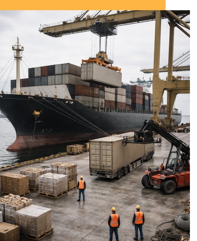 Морские перевозки из Индии: доставка FCL/LCL, таможня от 122688