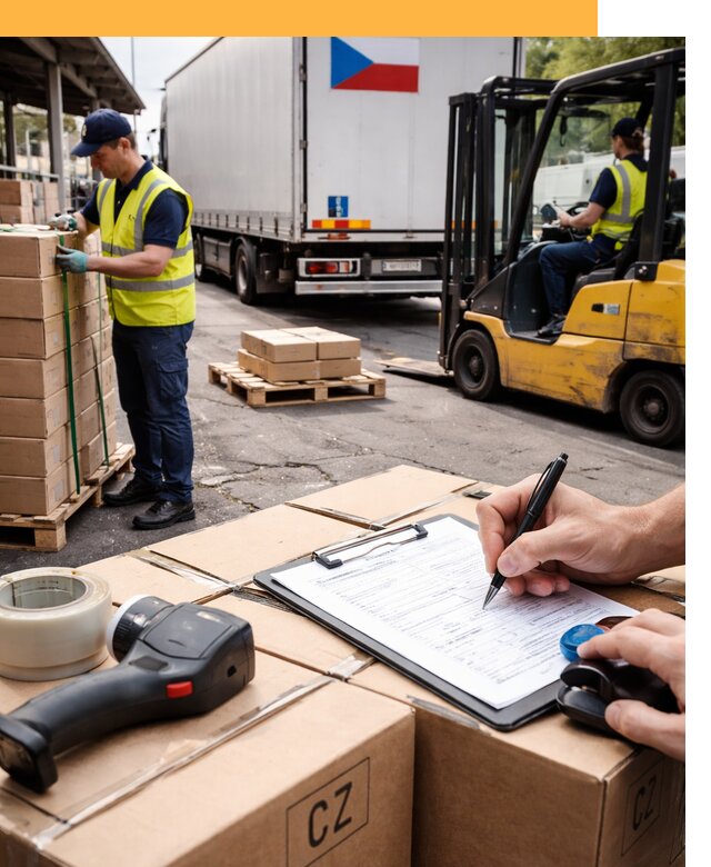 Доставка грузов в Чехию от 35784 руб, международные перевозки