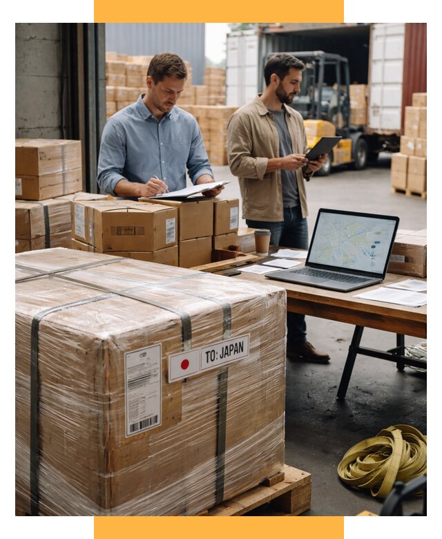 Доставка грузов в Японию от 25560 р., логистика СетСервис-Нвл