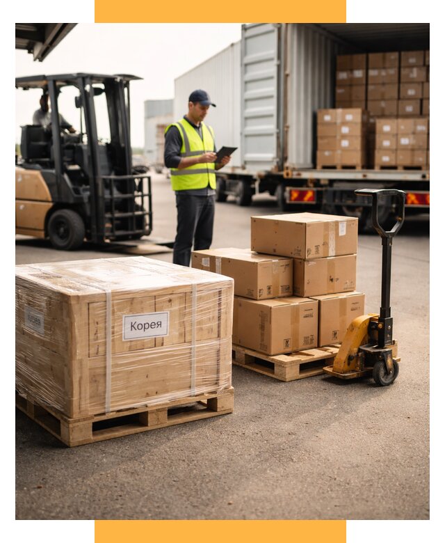 Доставка грузов в Корею из России от 35784 р. | СетСервис-Нвл