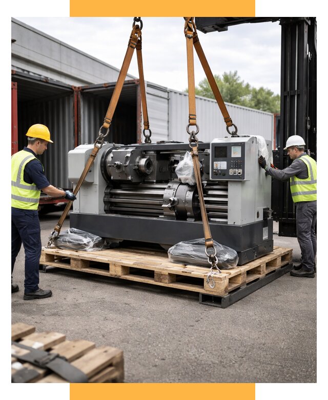 Перевозка станков и таможня от 61344 р. | СетСервис-Нвл логистика