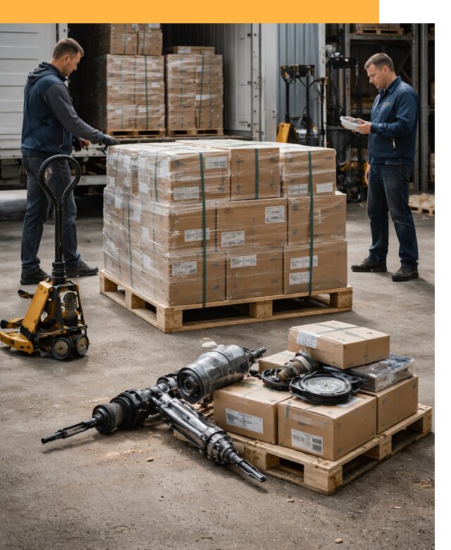 Международная перевозка автозапчастей по миру от 4601 руб