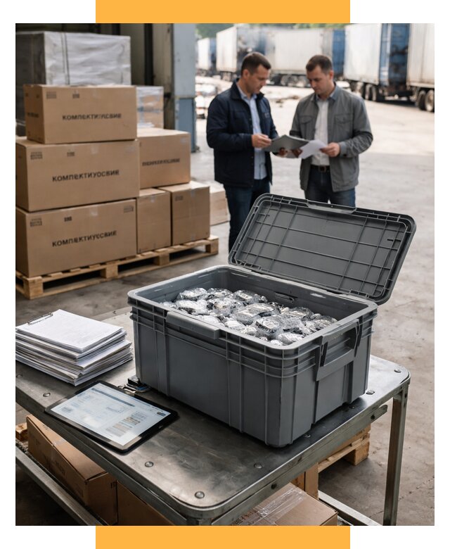 Перевозка комплектующих из Китая от 6646 р. | СетСервис-Нвл