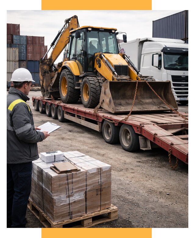 Международная перевозка спецтехники от 46008 р., СетСервис-Нвл