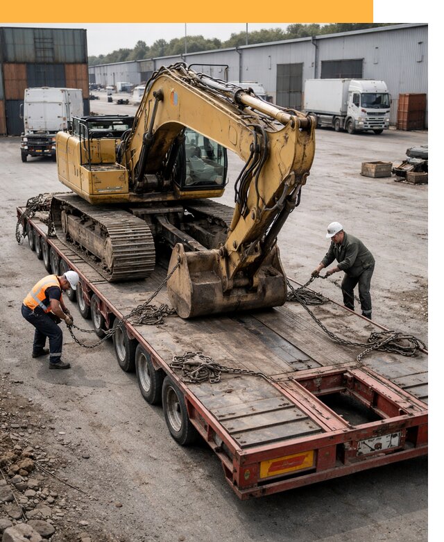 Перевозка спецтехники по России и миру от 46008 руб