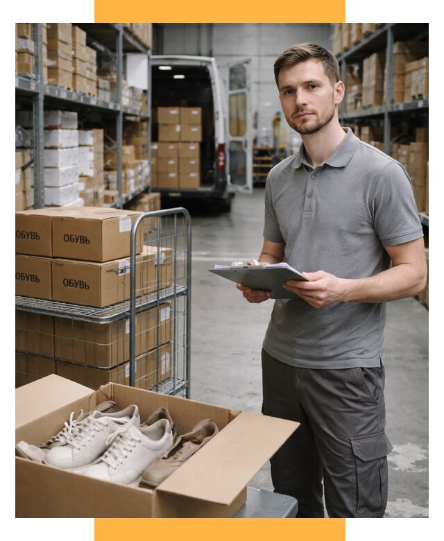 Доставка обуви из Китая и Турции от 4601 р. СетСервис-Нвл