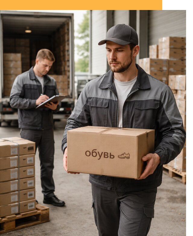 Международная перевозка обуви с таможенным оформлением от 4601
