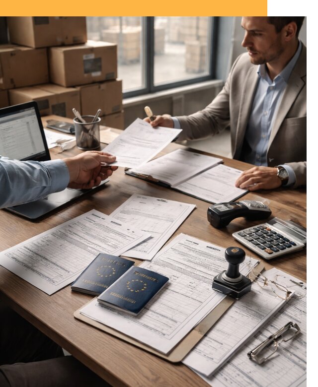 Таможенное оформление грузов из Европы от 8690 руб