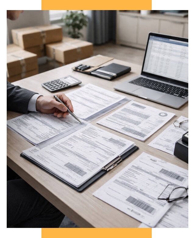 Анализ документов для таможни от 4601 р. - СетСервис-Нвл