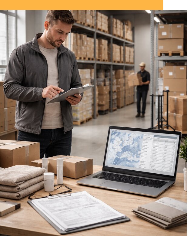 Закупка товаров в Европе под ключ: доставка, таможня от 7668 руб